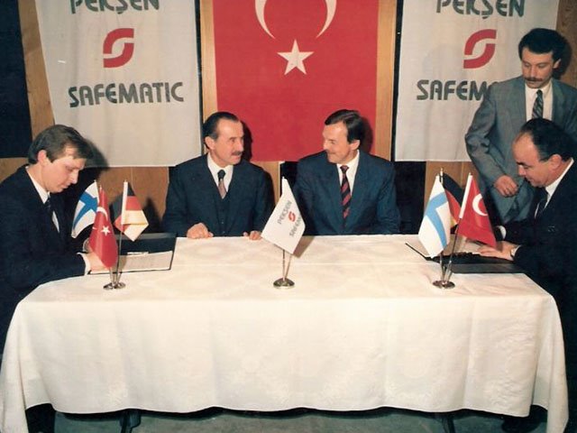 PEKŞEN ve SAFEMATIC Grupları Türkiye de Ortak Yatırım için İmzalar atıldı.